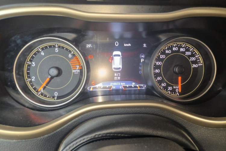 Used Jeep Cherokee 2017 2.0L Superior Edition Instrument Cluster