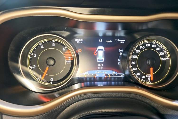 Used Jeep Cherokee 2017 2.0L Superior Edition Instrument Cluster