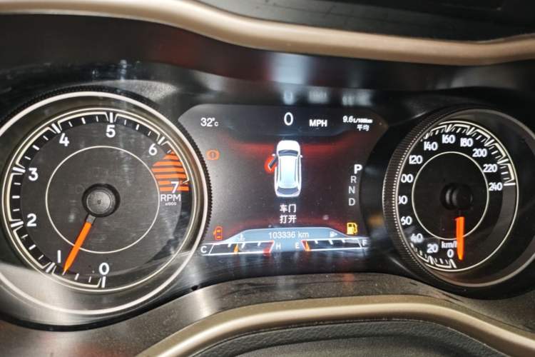 Used Jeep Cherokee 2017 2.0L Superior Edition Instrument Cluster