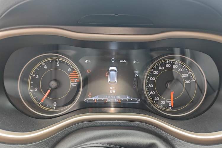 Used Jeep Cherokee 2017 2.4L Leading Smart Edition Instrument Cluster