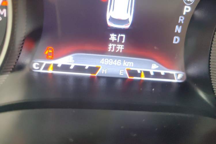 Used Jeep Cherokee 2017 2.4L Leading Smart Edition Odometer Close Up