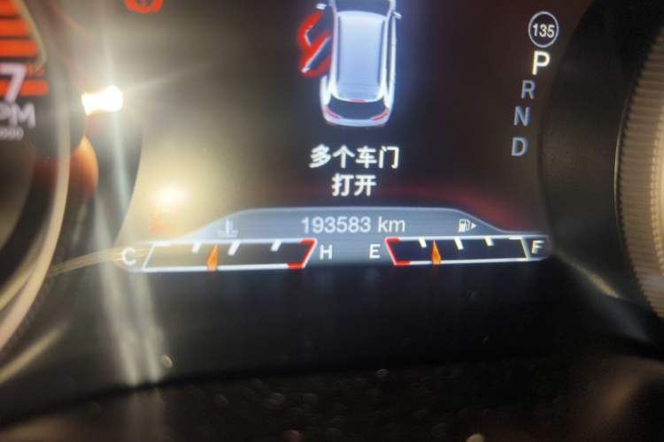 Used Jeep Cherokee 2017 2.4L Professional Smart Edition Odometer Close Up