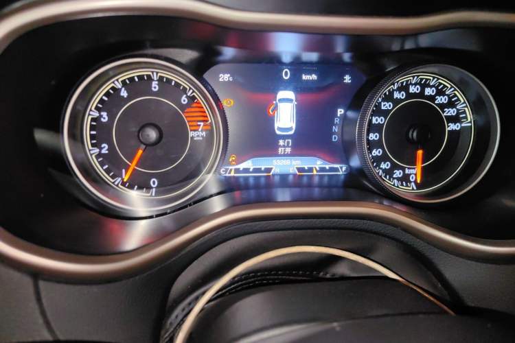 Used Jeep Cherokee 2017 2.0L Superior Edition Instrument Cluster