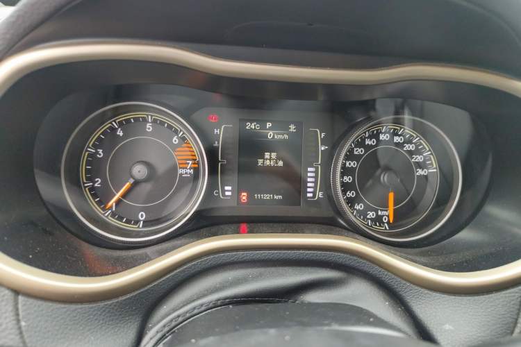 Used Jeep Cherokee 2017 2.4L Leading Edition Instrument Cluster