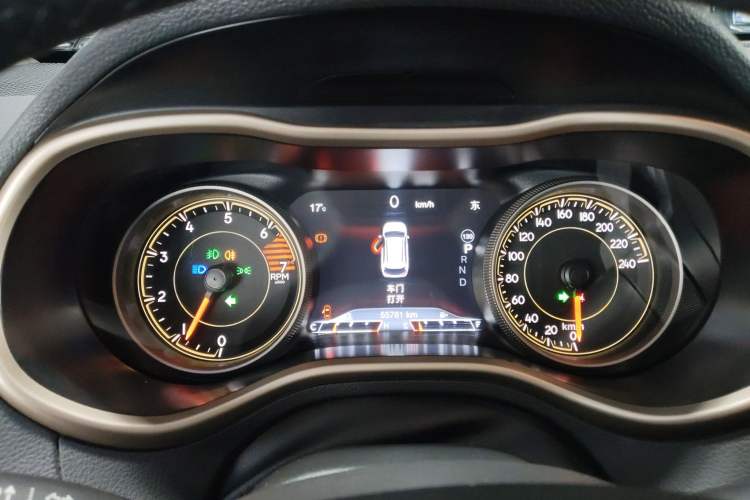 Used Jeep Cherokee 2017 2.0L Superior Edition Instrument Cluster