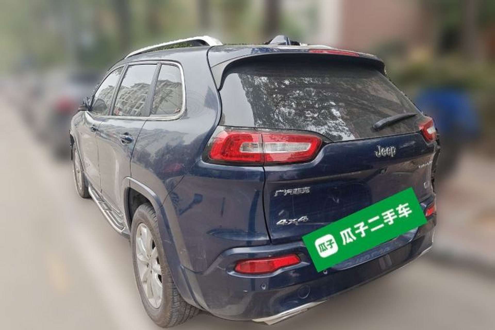 Used Jeep Cherokee 2017 2.4L Professional Smart Edition Rear Left 45 Deg