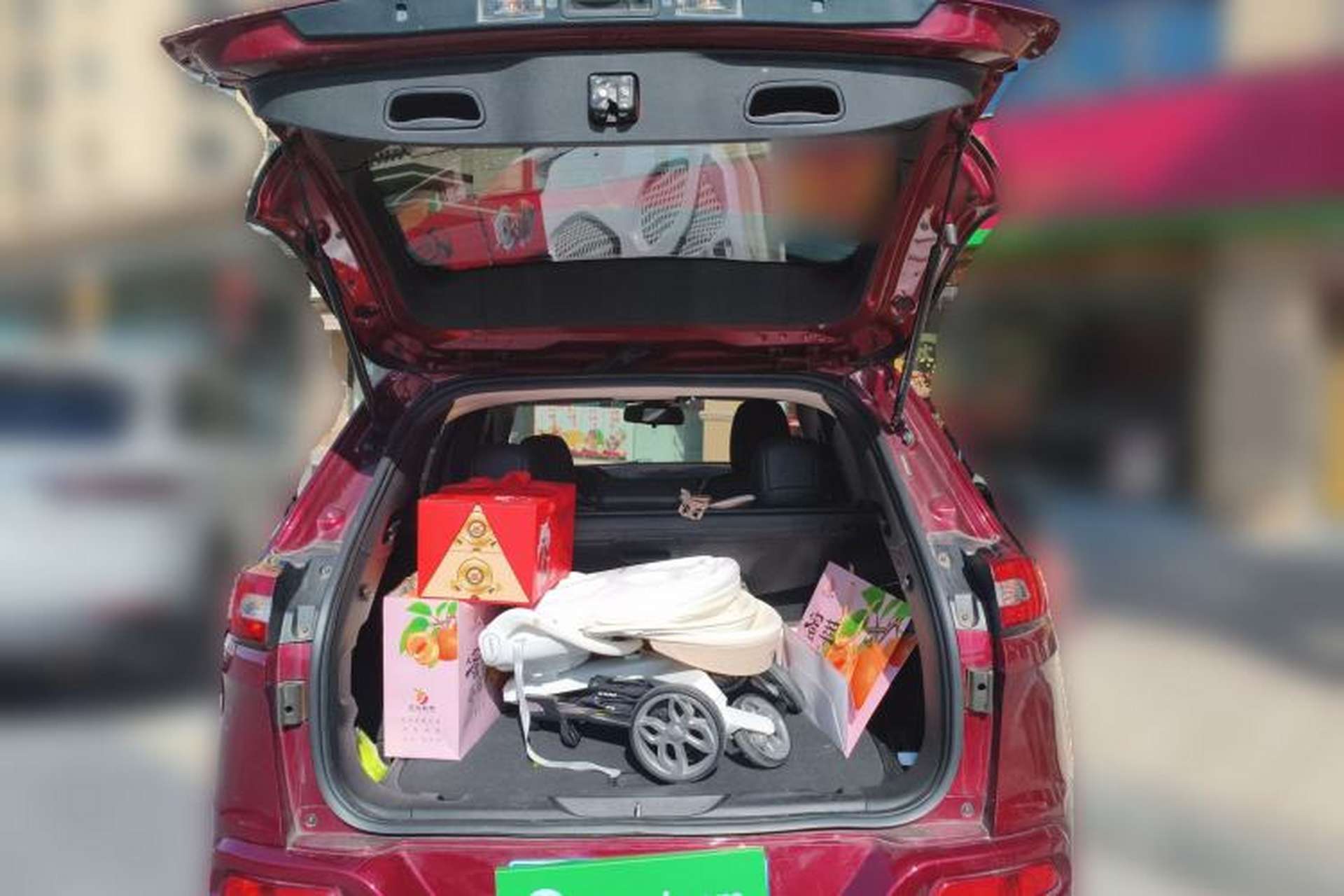 Used Jeep Cherokee 2017 2.4L Professional Smart Edition Trunk