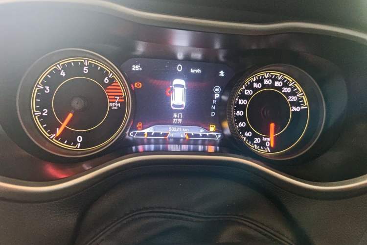 Used Jeep Cherokee 2017 2.0L Superior Edition Instrument Cluster