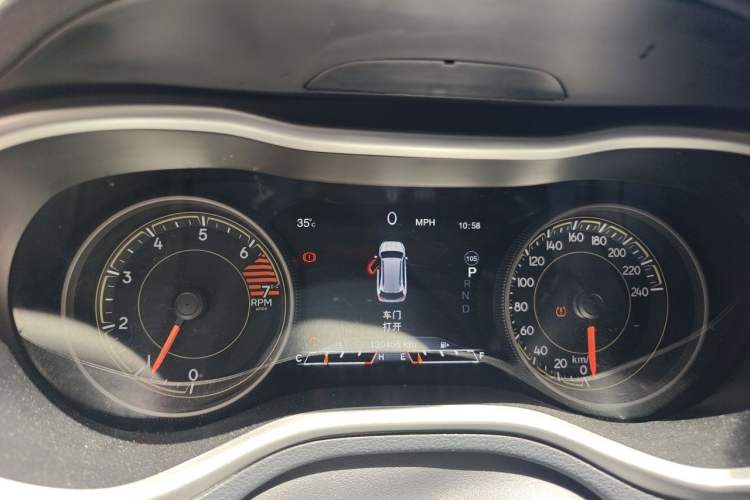 Used Jeep Cherokee 2017 2.0L Superior Edition Instrument Cluster