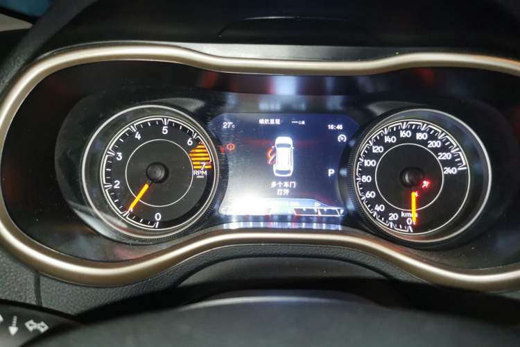 Used Jeep Cherokee 2017 2.0L Superior Edition Instrument Cluster