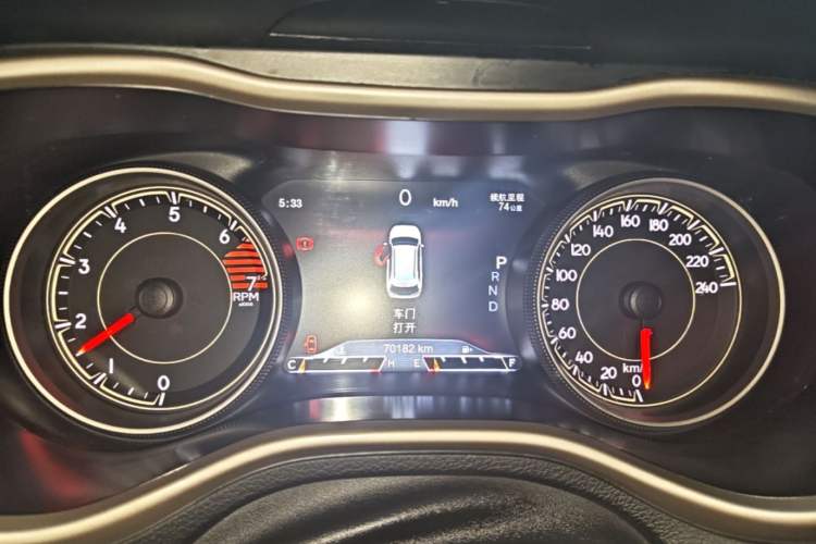 Used Jeep Cherokee 2017 2.4L Leading Smart Edition Instrument Cluster