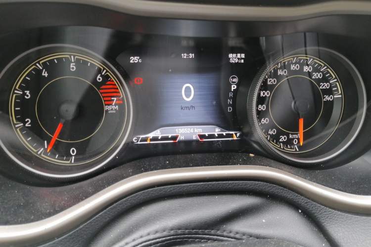 Used Jeep Cherokee 2017 2.0L Superior Edition Instrument Cluster