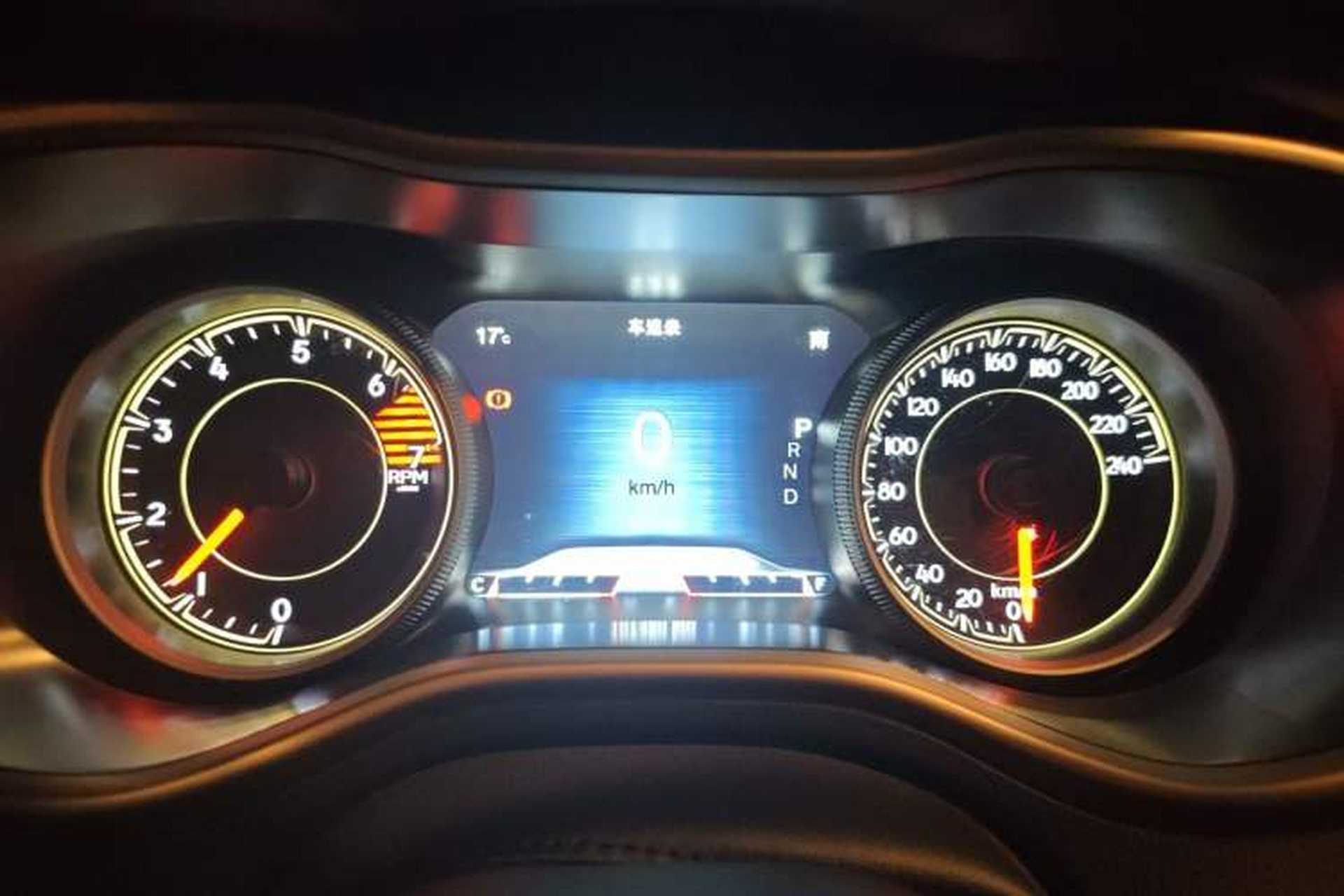 Used Jeep Cherokee 2017 2.0L Superior Edition Instrument Cluster