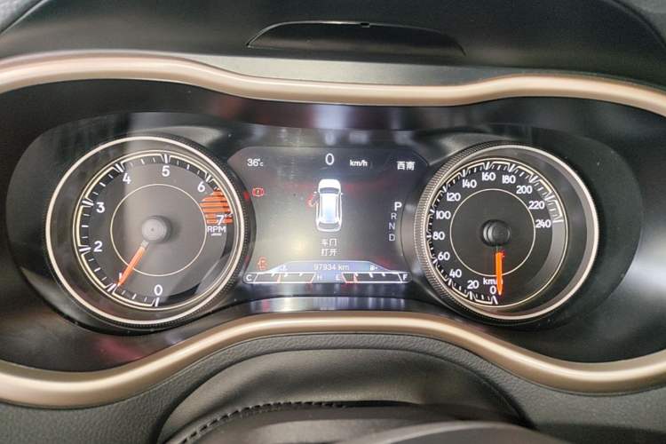 Used Jeep Cherokee 2017 2.4L Leading Smart Edition Instrument Cluster