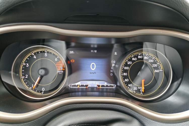 Used Jeep Cherokee 2017 2.0L Superior Edition Instrument Cluster