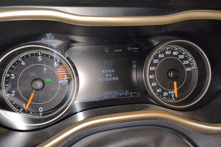 Used Jeep Cherokee 2017 2.0L Superior Edition Instrument Cluster