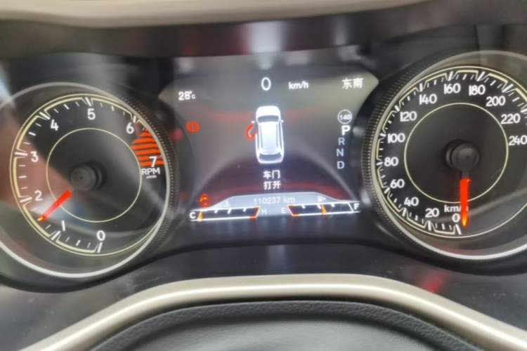Used Jeep Cherokee 2017 2.0L Superior Edition Instrument Cluster