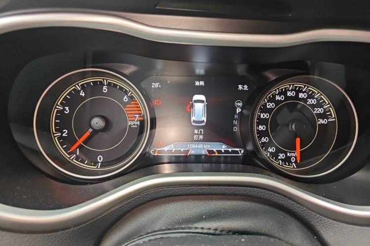 Used Jeep Cherokee 2017 2.0L Superior Edition Instrument Cluster