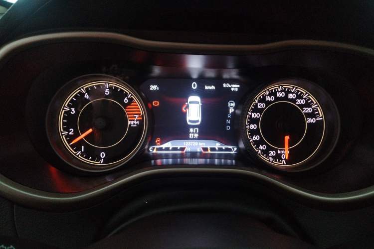 Used Jeep Cherokee 2017 2.0L Superior Edition Instrument Cluster