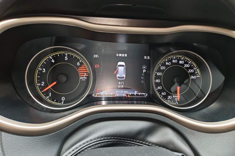 Used Jeep Cherokee 2017 2.0L Superior Edition Instrument Cluster
