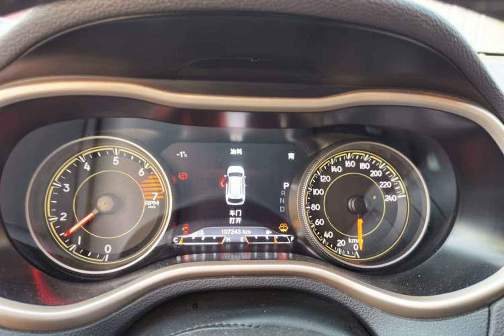 Used Jeep Cherokee 2017 2.0L Superior Edition Instrument Cluster
