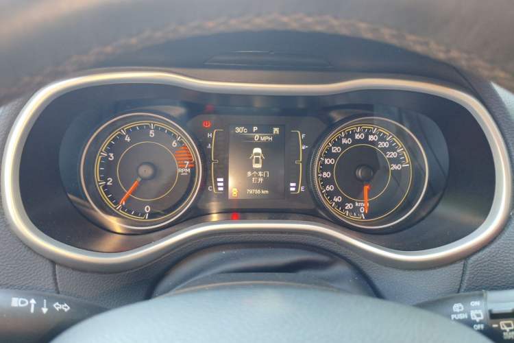 Used Jeep Cherokee 2017 2.4L Leading Edition Instrument Cluster