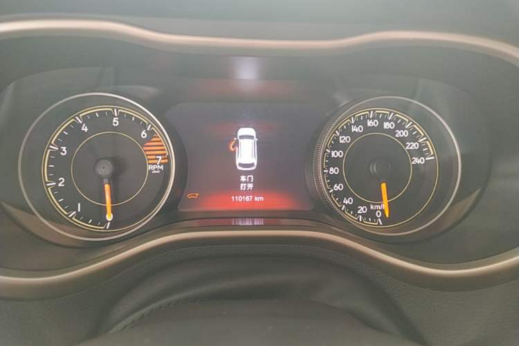 Used Jeep Cherokee 2017 2.0L Superior Edition Instrument Cluster