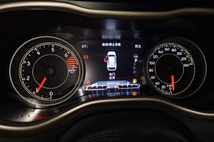 Used Jeep Cherokee 2017 2.0L Superior Edition Instrument Cluster