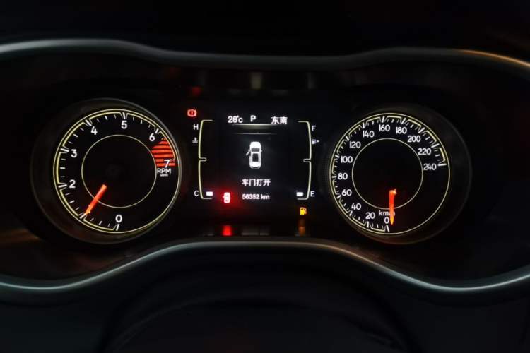 Used Jeep Cherokee 2017 2.4L Professional Edition Instrument Cluster
