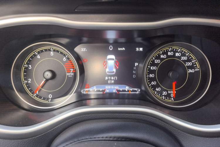 Used Jeep Cherokee 2017 2.0L Superior Edition Instrument Cluster