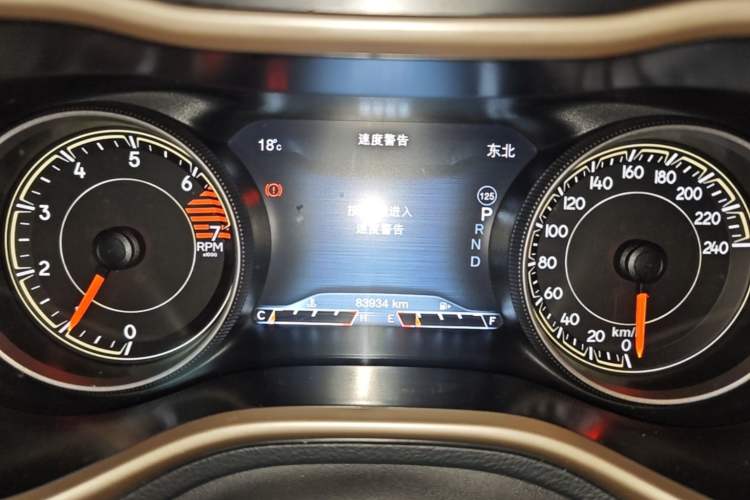 Used Jeep Cherokee 2017 2.0L Superior Edition Instrument Cluster