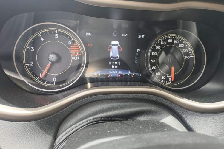 Used Jeep Cherokee 2017 2.0L Superior Edition Instrument Cluster