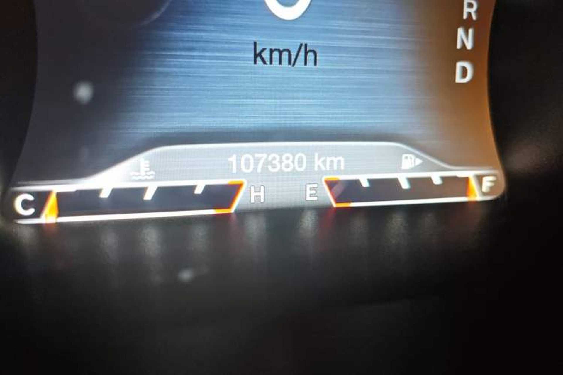 Used Jeep Cherokee 2017 2.0L Superior Edition Odometer Close Up