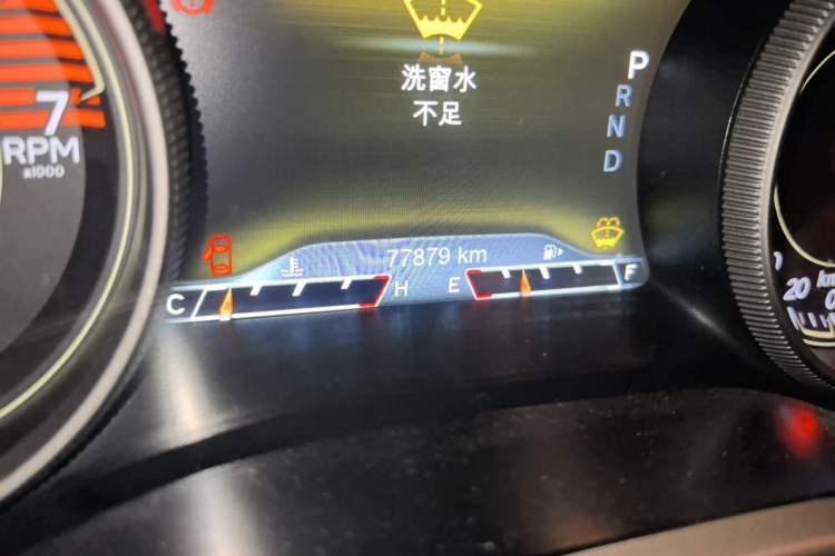 Used Jeep Cherokee 2017 2.4L Professional Smart Edition Odometer Close Up
