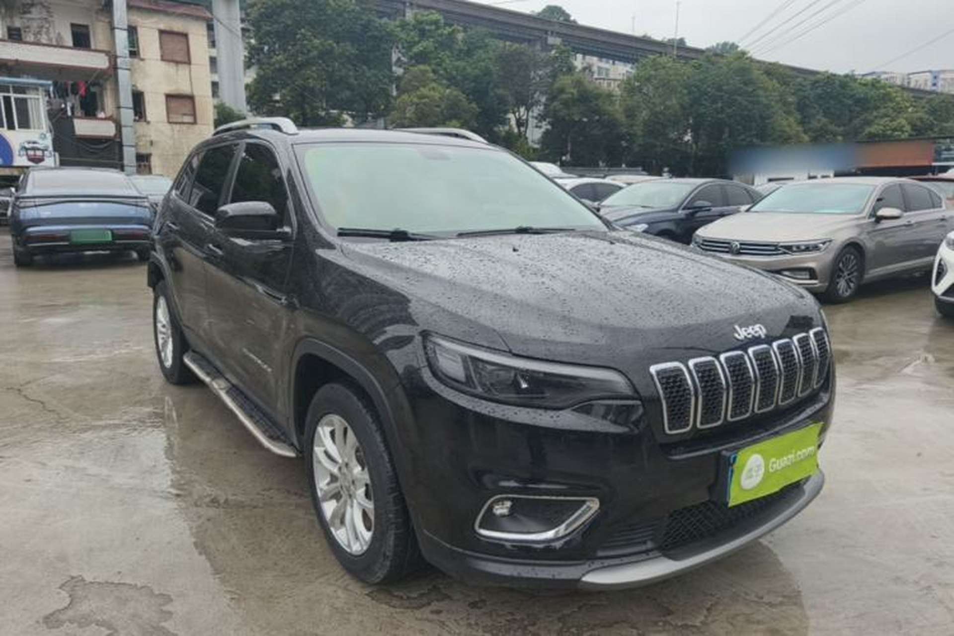 Used Jeep Cherokee 2019 2.0T Two-Wheel Drive Smart Enjoyment Version China V Front Right 45 Deg