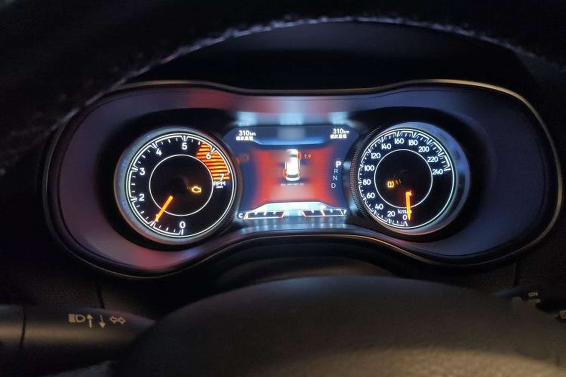 Used Jeep Cherokee 2019 2.0T 2WD Enjoyment Edition China V Instrument Cluster