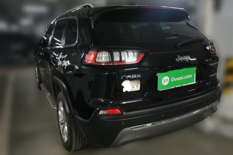 Used Jeep Cherokee 2019 2.0T Two-Wheel Drive Smart Enjoyment Version China VI Rear Left 45 Deg