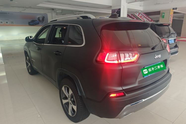 Used Jeep Cherokee 2019 2.0T Four-Wheel Drive Explorer Edition China V Rear Left 45 Deg