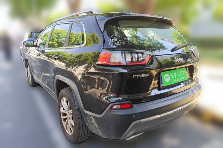 Used Jeep Cherokee 2019 2.0T Two-Wheel Drive Smart Enjoyment Version China VI Rear Left 45 Deg