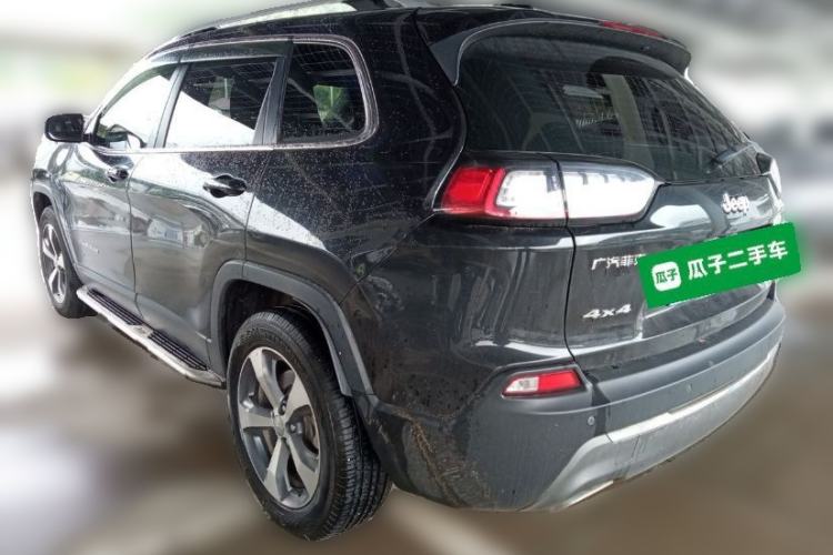 Used Jeep Cherokee 2019 2.0T Four-Wheel Drive Explorer Edition China V Rear Left 45 Deg