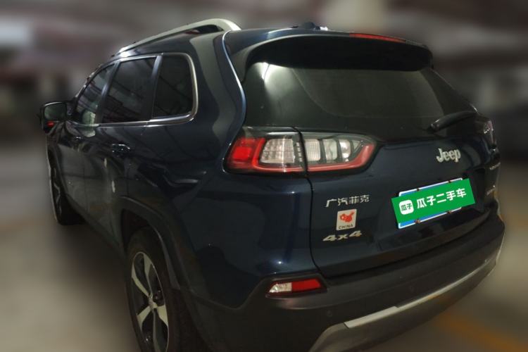 Used Jeep Cherokee 2019 2.0T Four-Wheel Drive Explorer Edition China V Rear Left 45 Deg