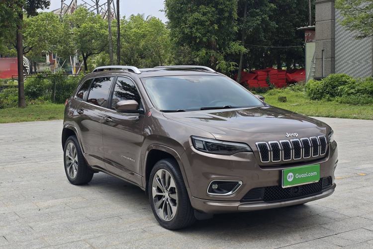 Used Jeep Cherokee 2019 2.0T Four-Wheel Drive All-Round Version China VI Front Right 45 Deg