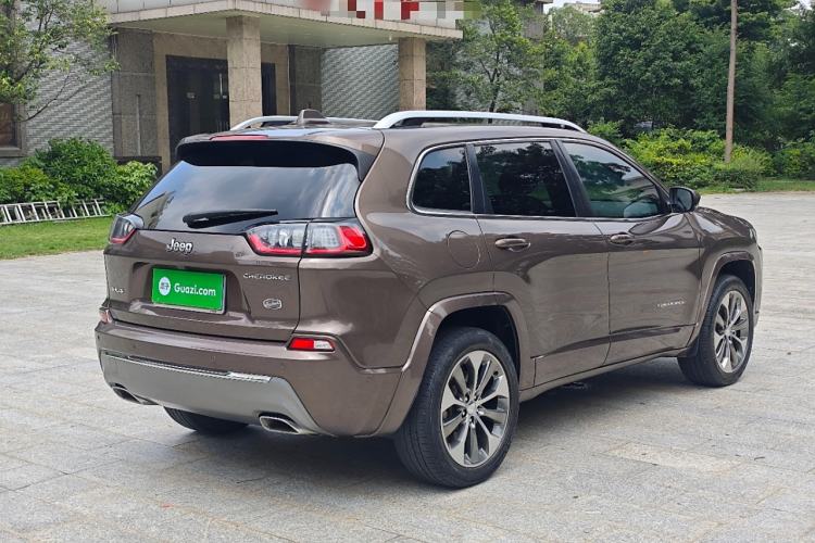 Used Jeep Cherokee 2019 2.0T Four-Wheel Drive All-Round Version China VI Rear Right 45 Deg