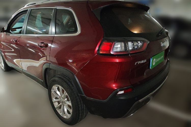 Used Jeep Cherokee 2019 2.0T Two-Wheel Drive Smart Enjoyment Version China VI Rear Left 45 Deg
