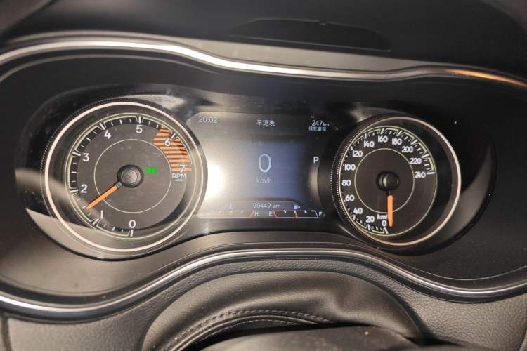 Used Jeep Cherokee 2019 2.0T Four-Wheel Drive Explorer Edition China V Instrument Cluster