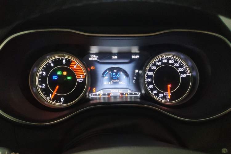 Used Jeep Cherokee 2019 2.0T Two-Wheel Drive Smart Enjoyment Version China V Instrument Cluster