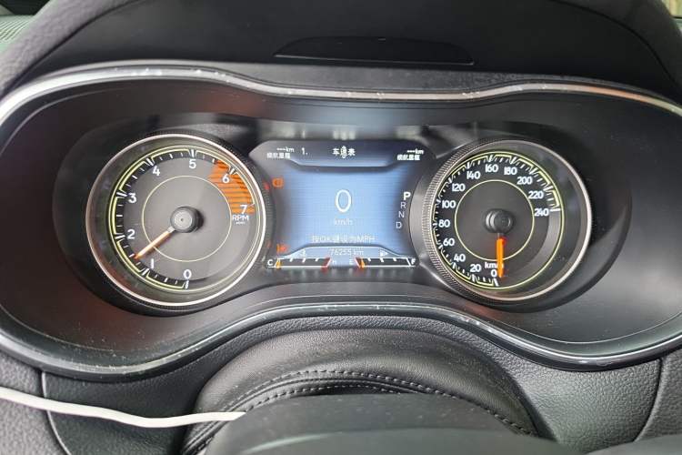 Used Jeep Cherokee 2019 2.0T Two-Wheel Drive Smart Enjoyment Version China V Instrument Cluster