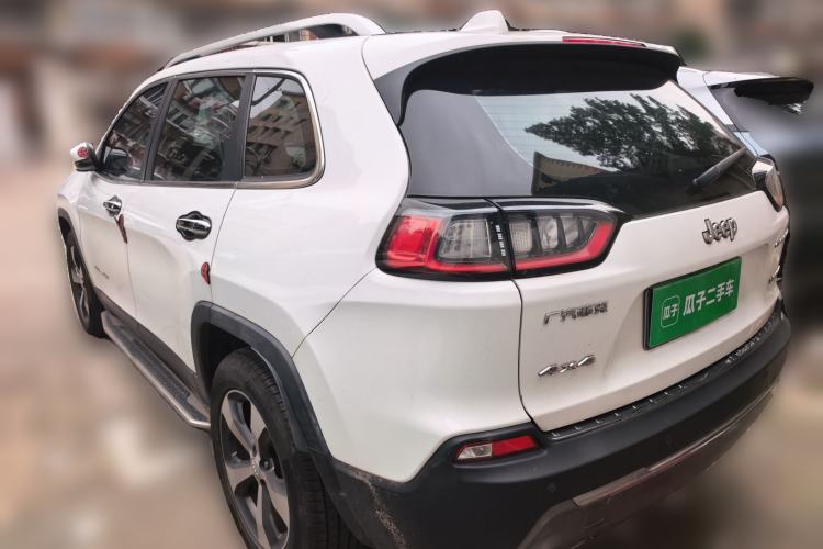 Used Jeep Cherokee 2019 2.0T Four-Wheel Drive Explorer Edition China VI Emission Standard Rear Left 45 Deg
