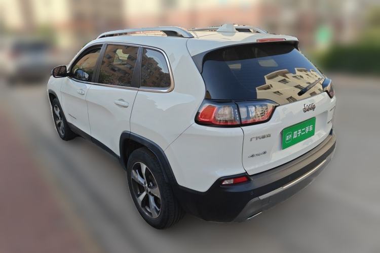 Used Jeep Cherokee 2019 2.0T Four-Wheel Drive Explorer Edition China V Rear Left 45 Deg