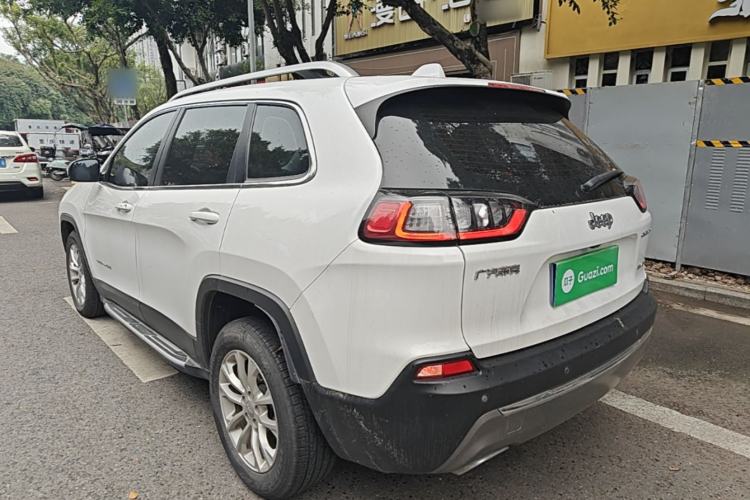 Used Jeep Cherokee 2019 2.0T Two-Wheel Drive Smart Enjoyment Version China V Rear Left 45 Deg